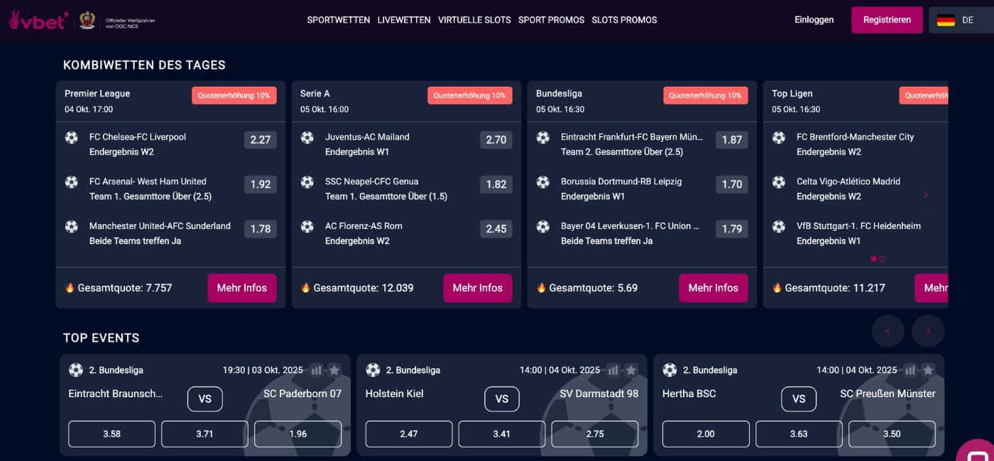 VBet casino